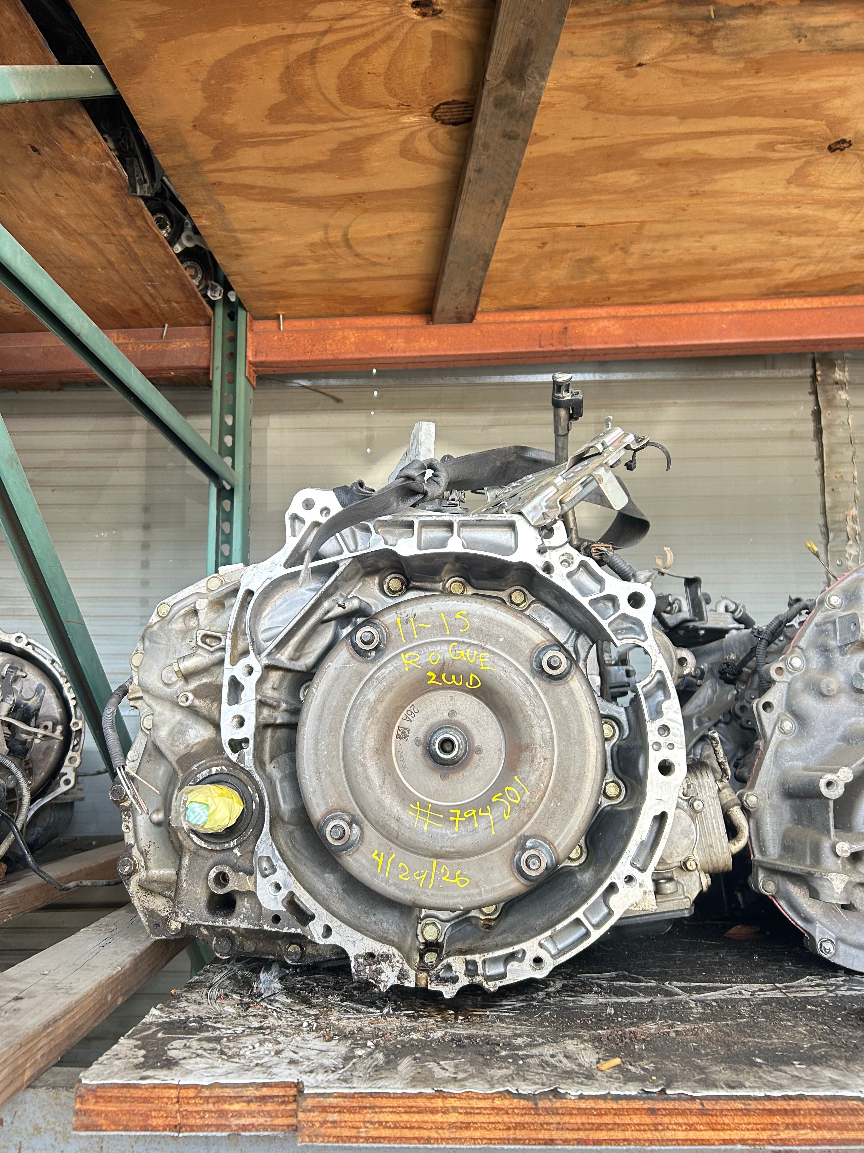 2011-2015 Nissan Rogue transmission 2.5 2wd