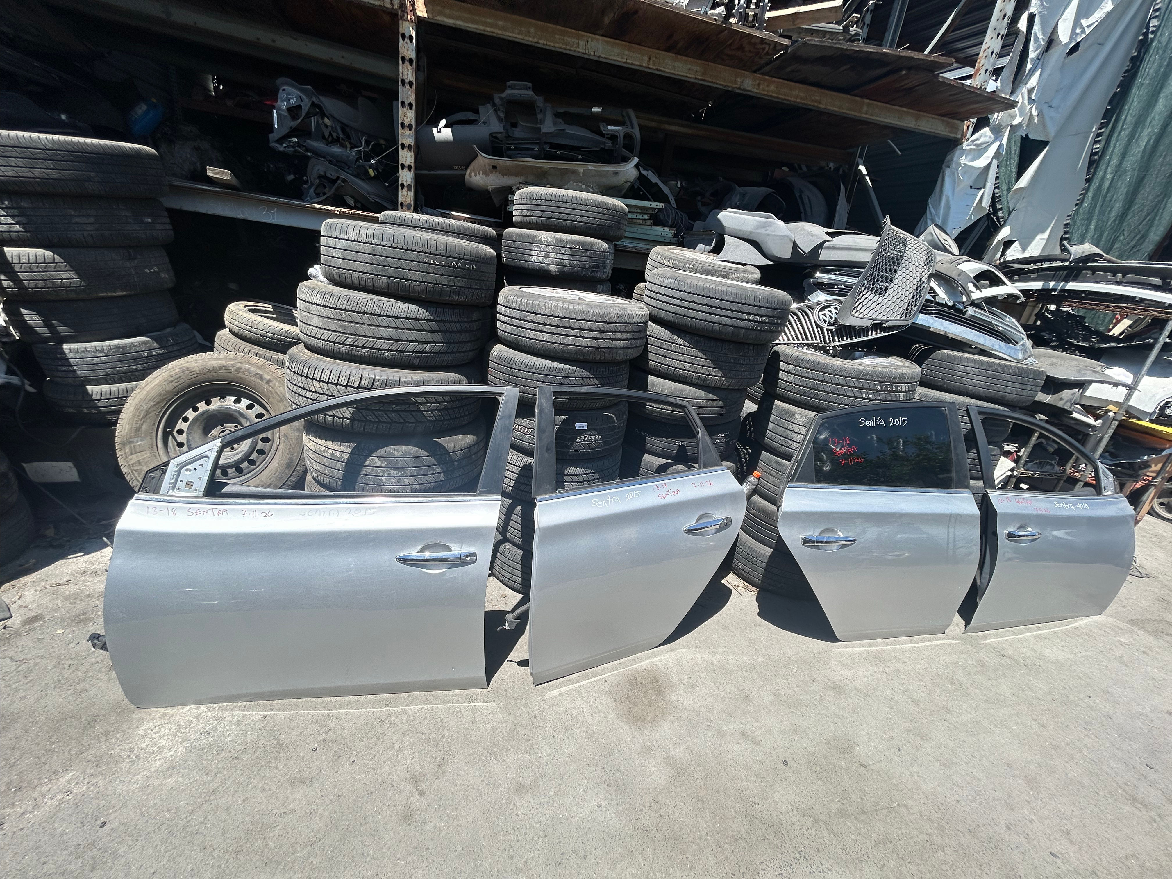 2013-2018 Nissan Sentra left driver front door $330 left driver rear door $300 r