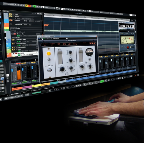 Audified U78 Saturator for subtle warmth and fullness - great on electric guitar