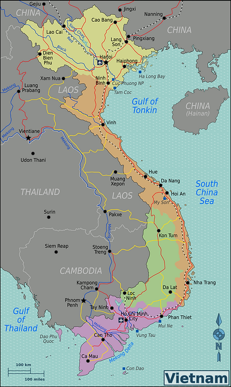 Vietnam Map
