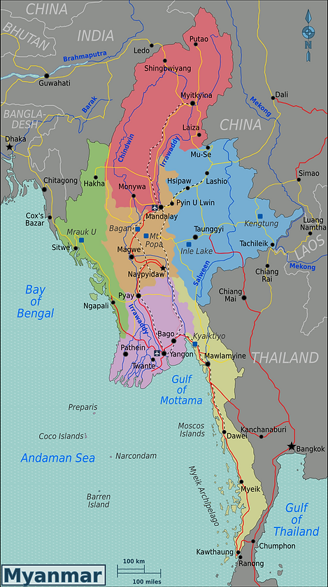 Burma Map