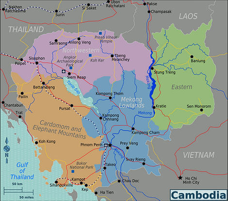 Cambodia Map