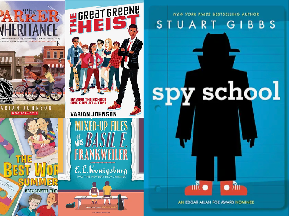 6 Gripping Suburban Mystery Books for Kids aged 8-12