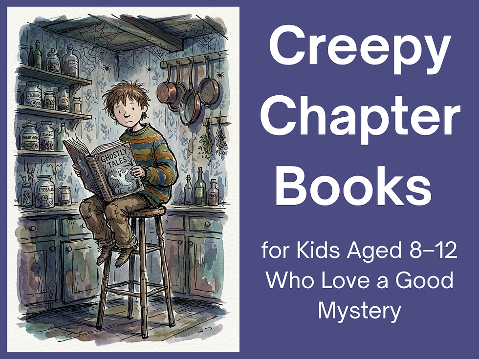 Creepy Chapter Books for Kids Aged 8–12 Who Love a Good Mystery