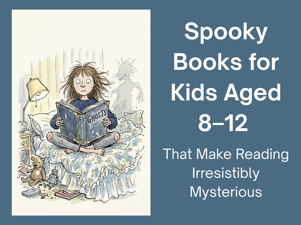 Spooky Books for Kids Aged 8–12 That Make Reading Irresistibly Mysterious