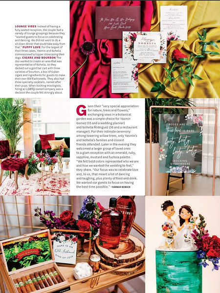 The knot magazine wedding cake topper lg