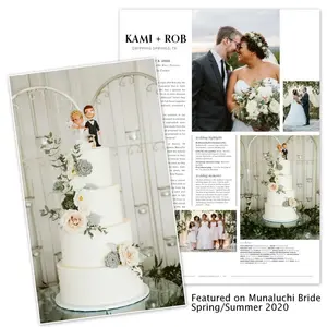 Featured in Munaluchi Bride Magazine
