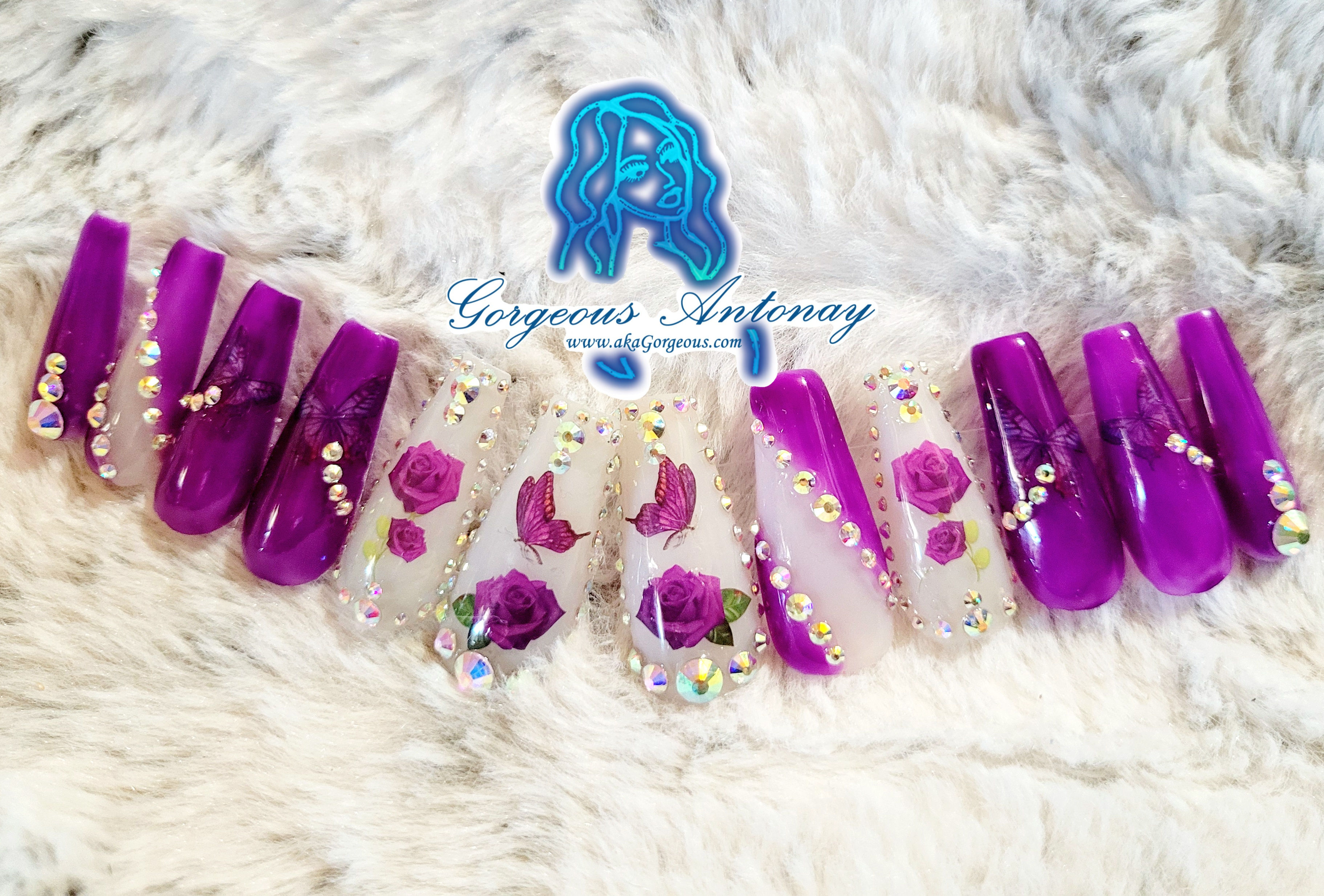 Purple Butterflies