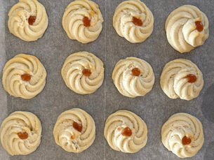 עוגיות חמאה רכות ונמסות