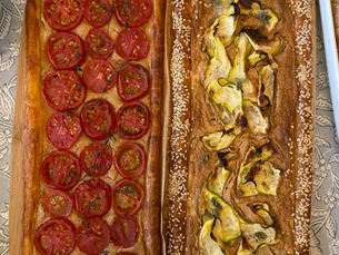 מאפי עלים בשני טעמים