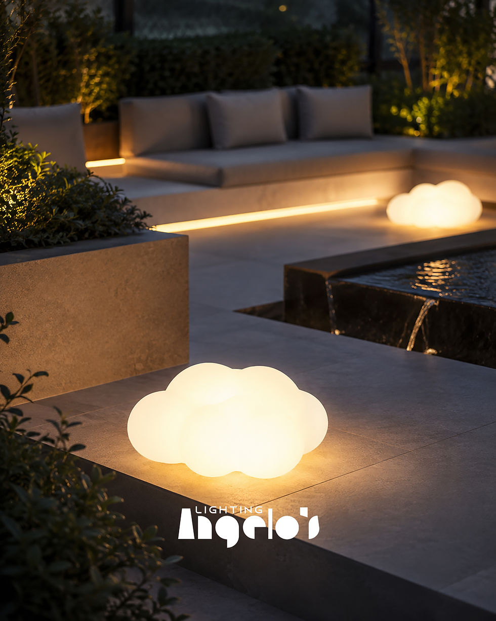 Thumbnail: Mellowa LED Outdoor Floor Light | Modern Cloud Design