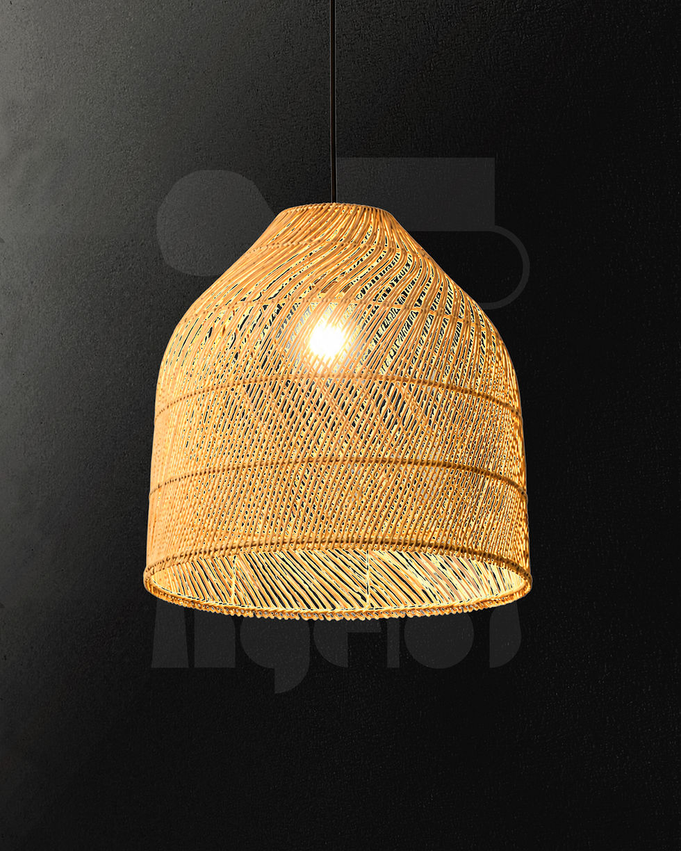 Sorelia Woven Pendant Light | Natural Rattan Lighting