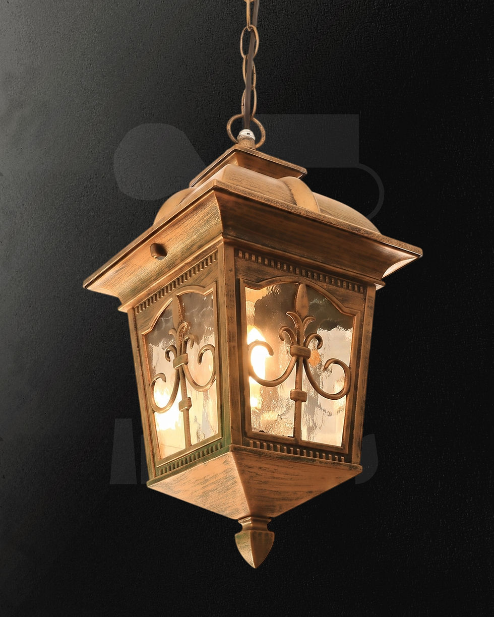 Valerique Pendant Light | Classic Vintage Lantern | Anglos Lighting