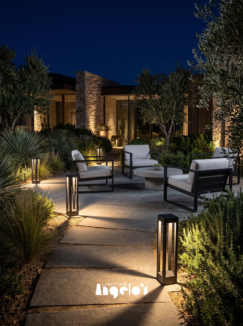Thumbnail: Alven Outdoor Bollard Light | Modern Garden & Pathway Lighting