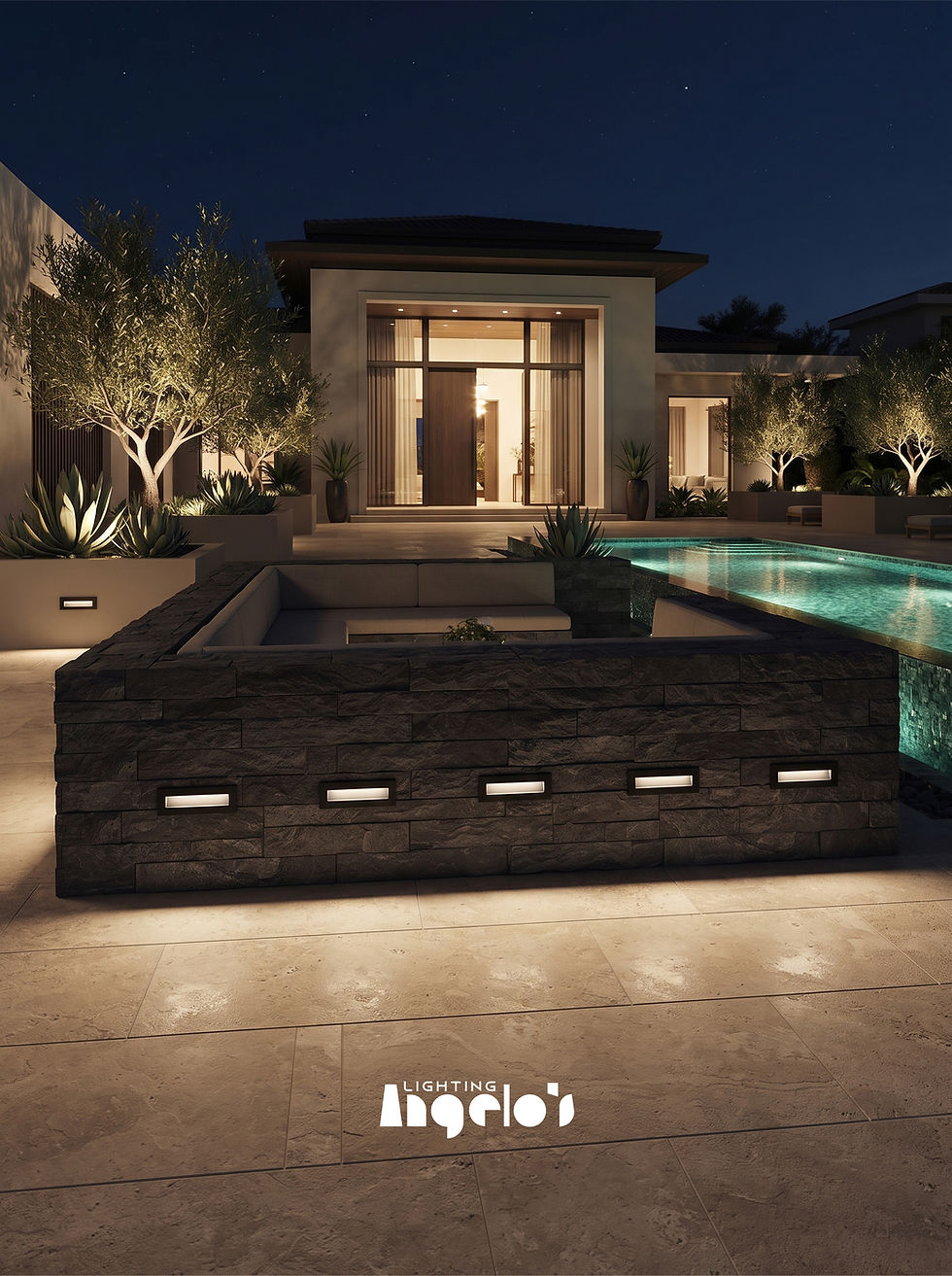 Thumbnail: Linea LED Step Light | Modern Recessed Outdoor Wall Light
