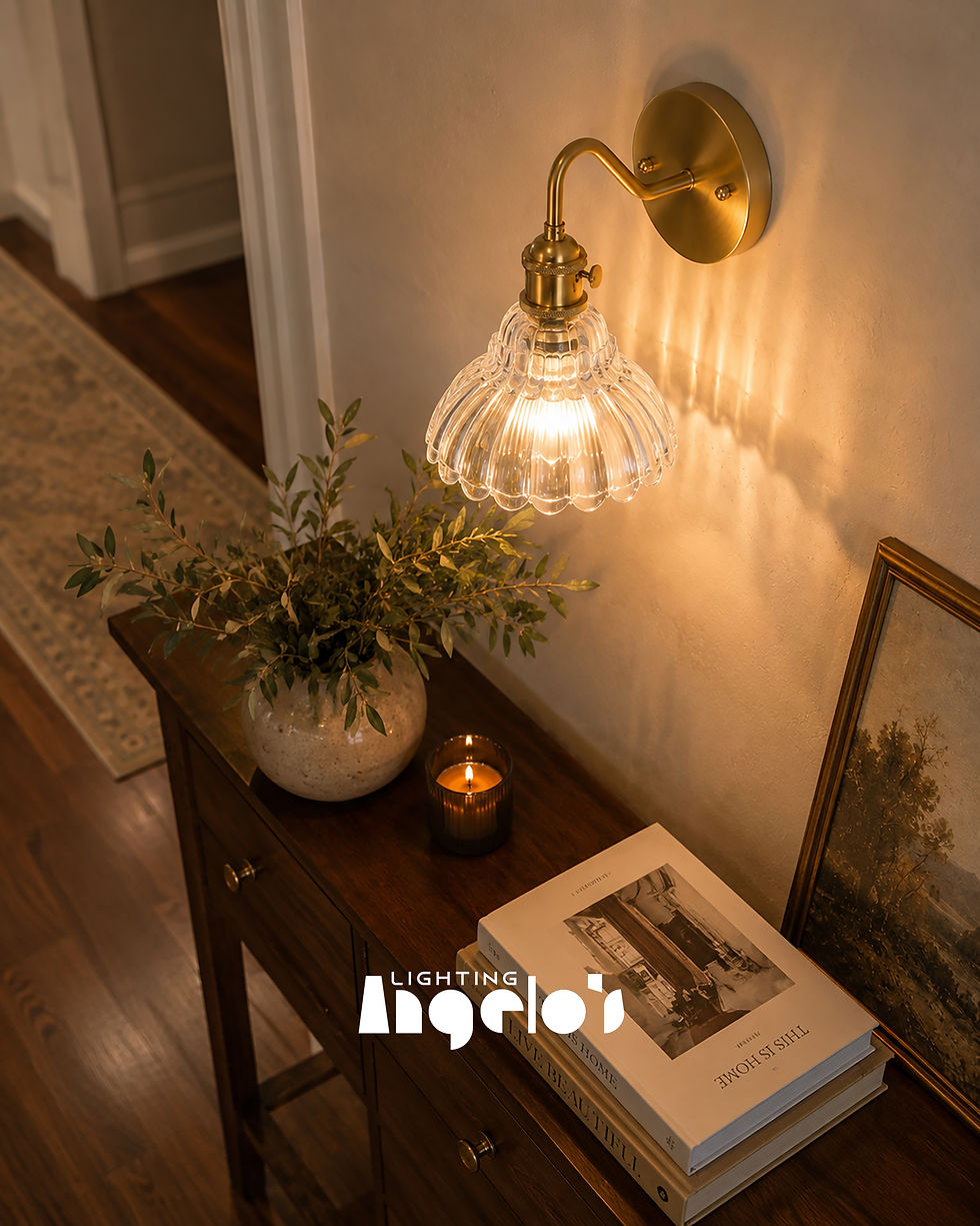 Thumbnail: Roselle Wall Lamp | Elegant Glass Wall Light – Angelo's Lighting