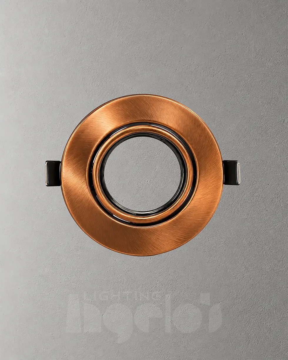 Copper Finish GU10 Frame – Round & Square | Angelo’s Lighting