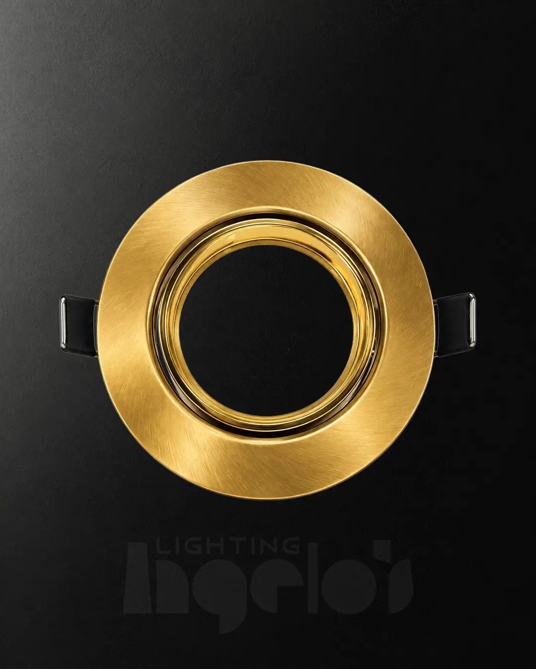 Brushed Metal Spotlight Trim – Brass, Copper & Silver | Angelo’s Lighting