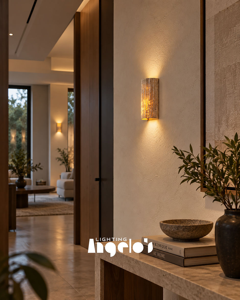 Thumbnail: Vetra LED Wall Light | Natural Travertine Up & Down Sconce