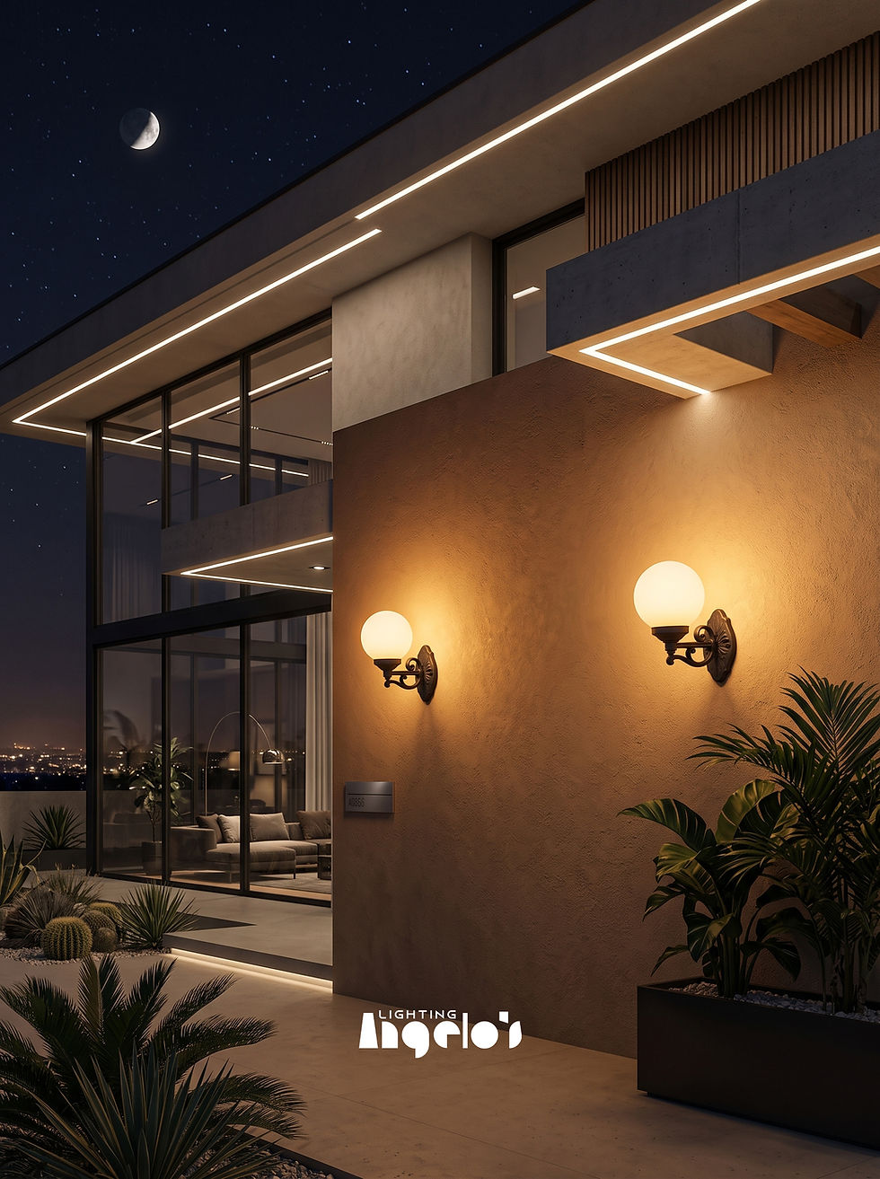 Thumbnail: Cavo Outdoor Globe Wall Light | Classic Exterior Lighting