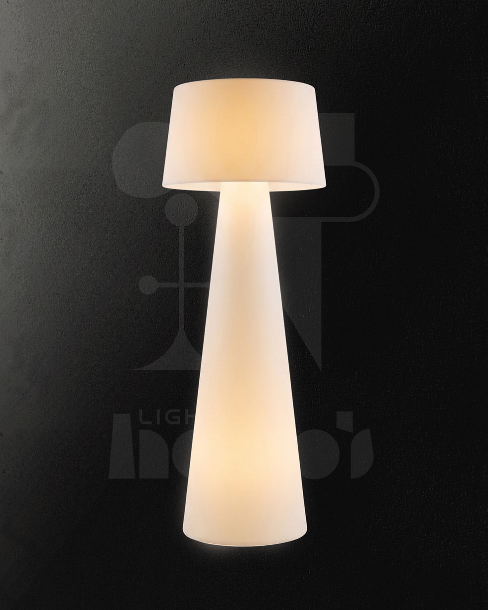 Veyker Modern LED Outdoor Floor Lamp – Minimalist Garden, Patio & Terrace Light