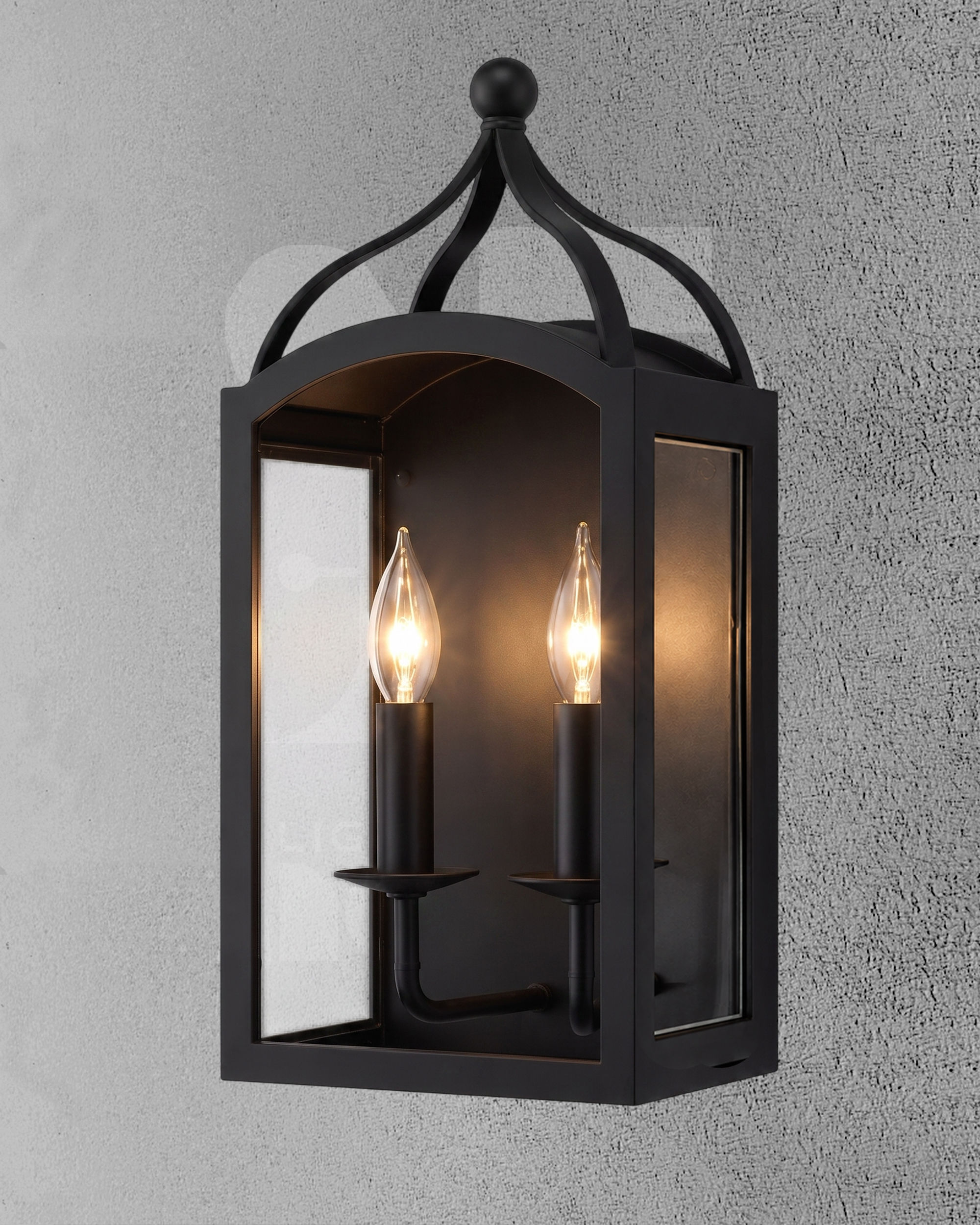 Lanterra Outdoor Wall Lantern | Classic Waterproof Exterior Wall Light