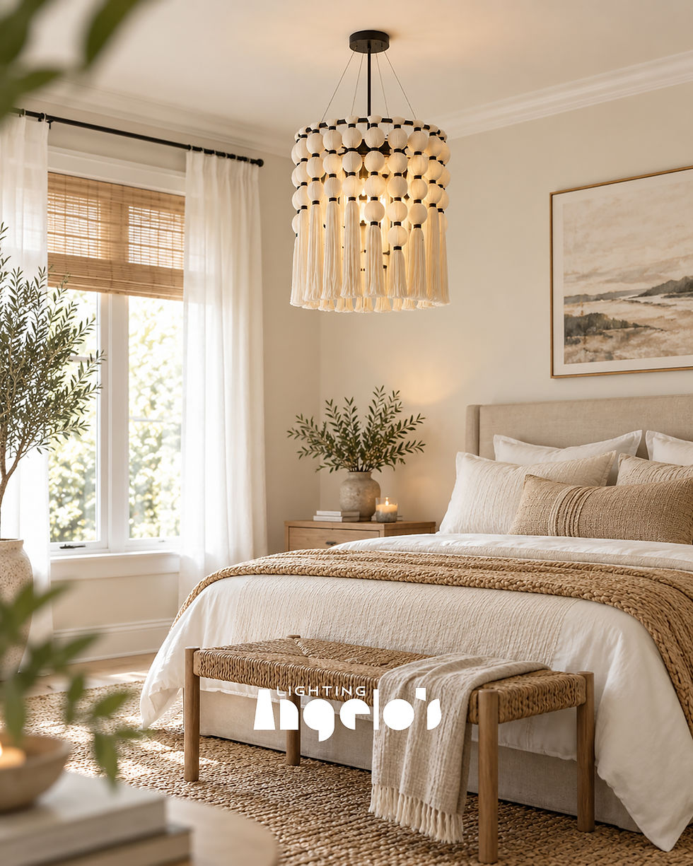 Thumbnail: Lattice Chandelier | Modern Woven Pendant Light