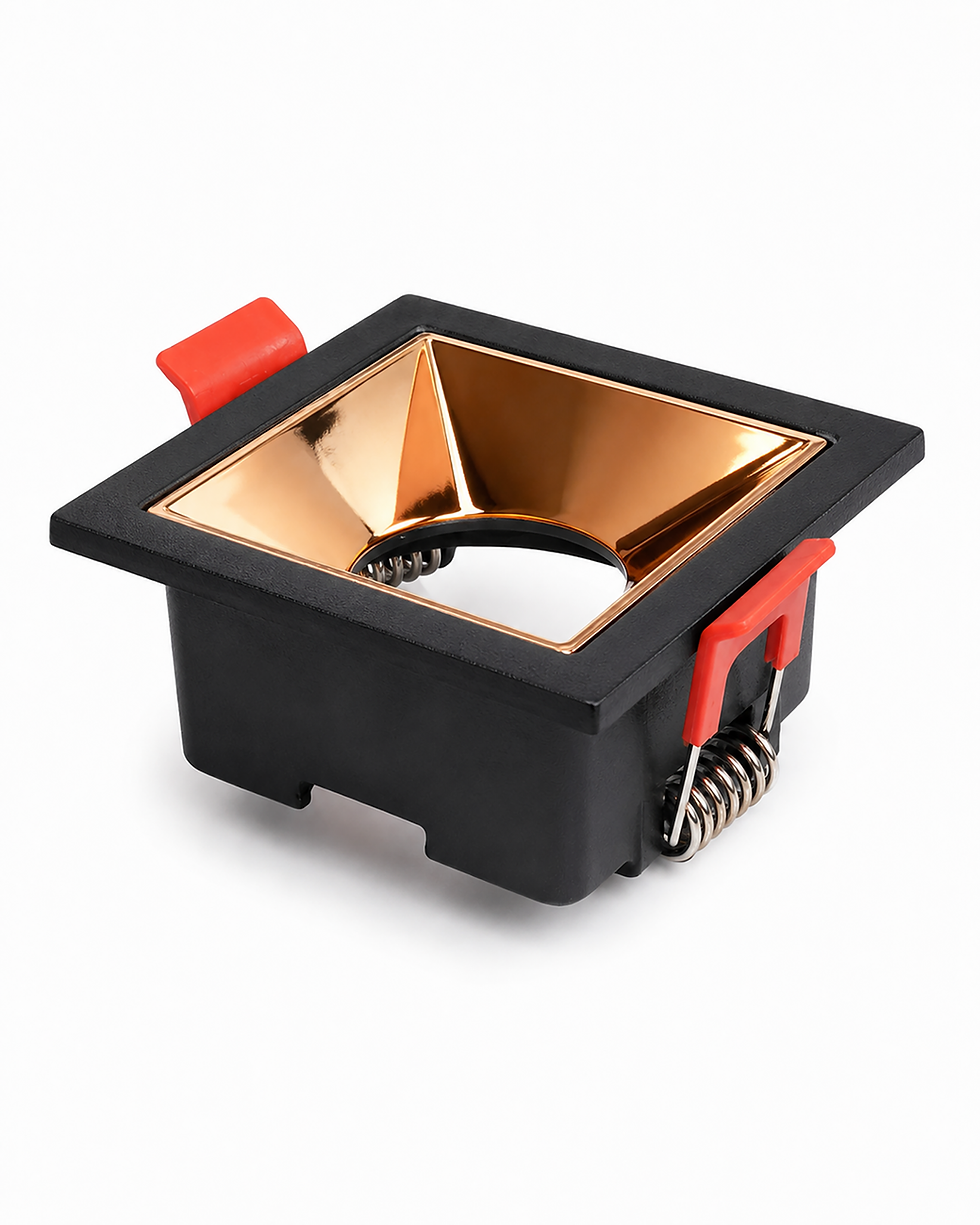 Thumbnail: Modern Square Ceiling Spotlight – Recessed Spotlight Frame with Adjustable Color Options