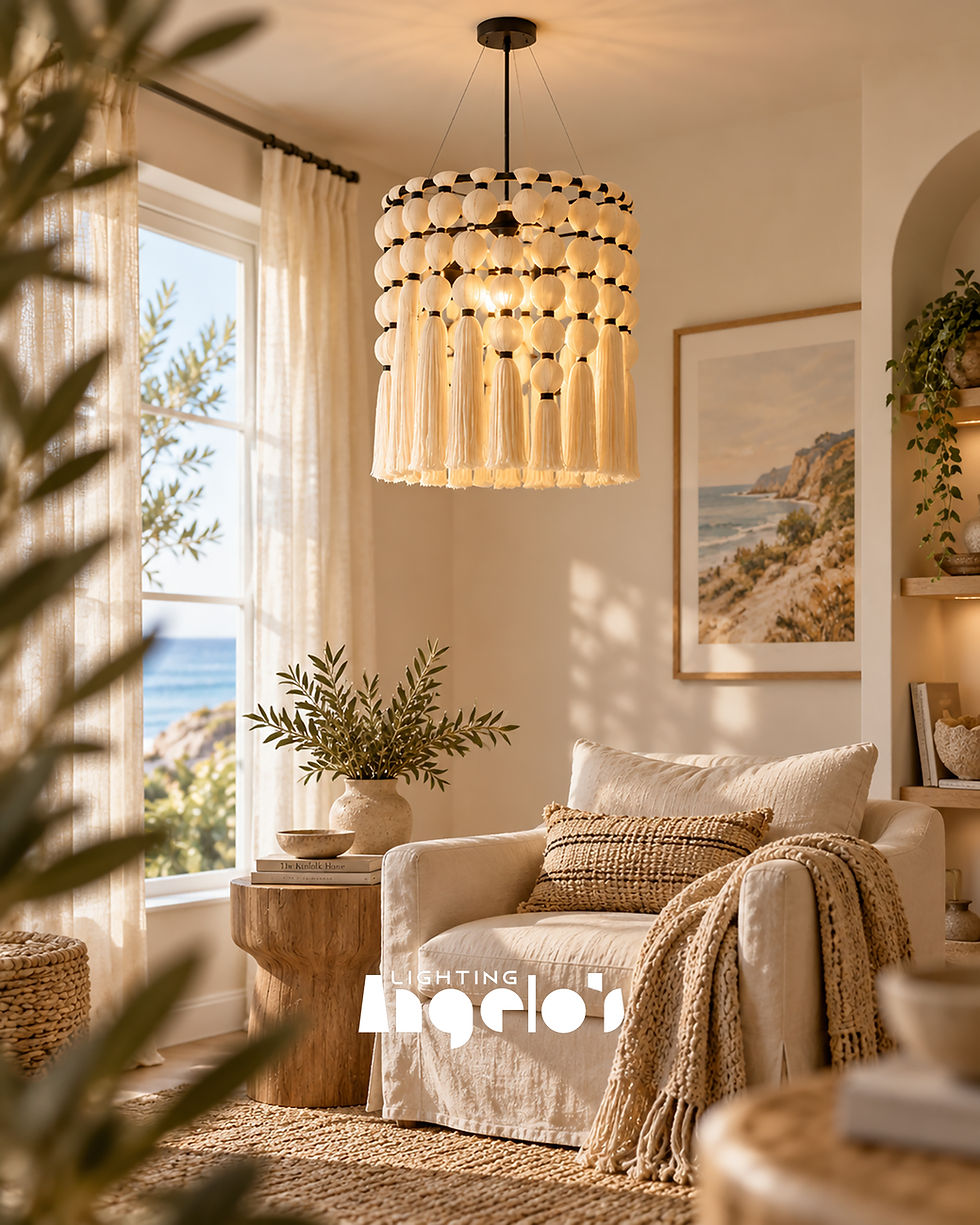 Thumbnail: Lattice Chandelier | Modern Woven Pendant Light