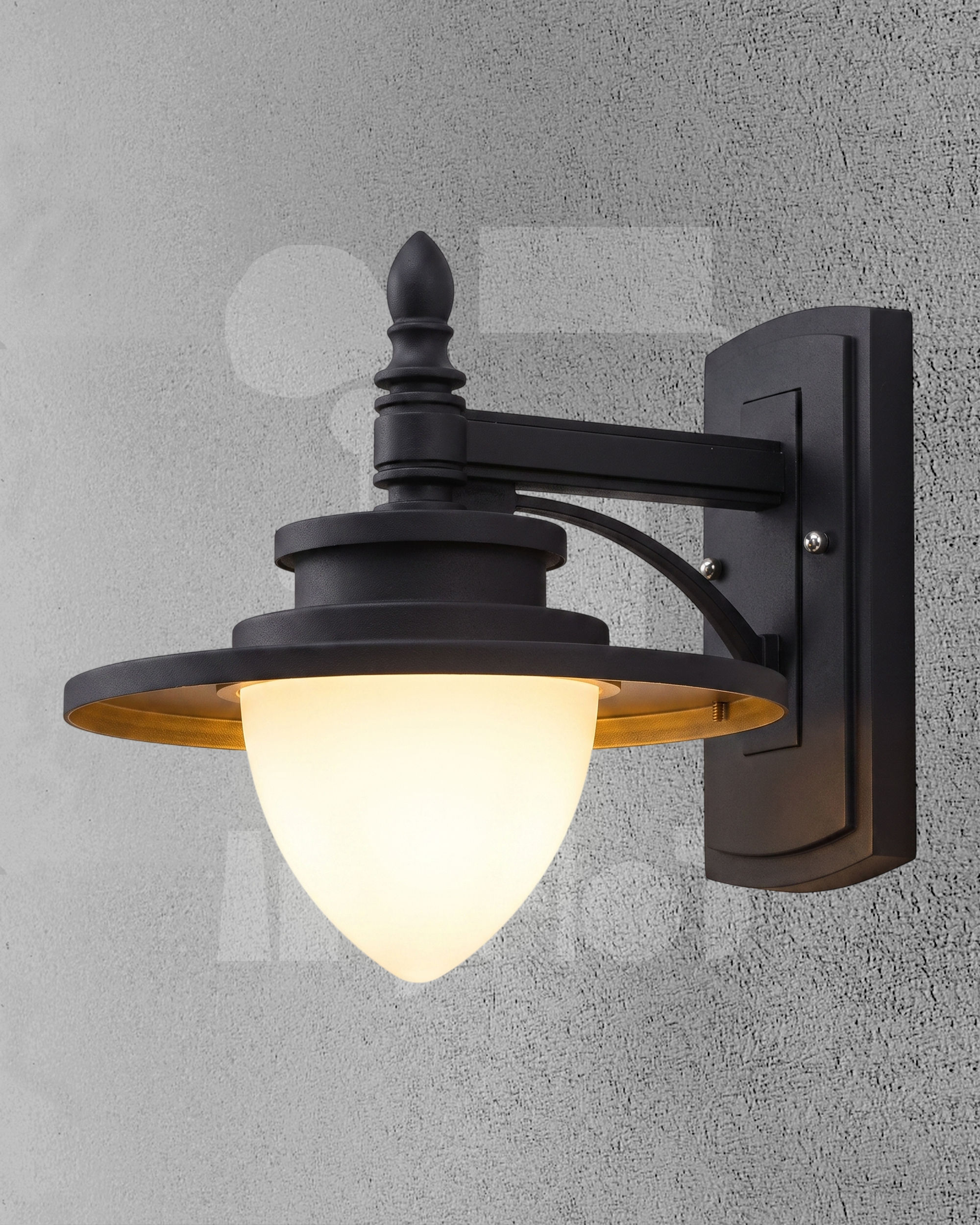 Montaro Outdoor Wall Lantern | Modern Waterproof Exterior Wall Light