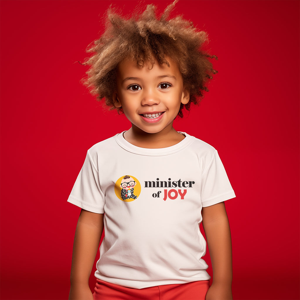 Minister Of Joy Horizontal (Black Text)