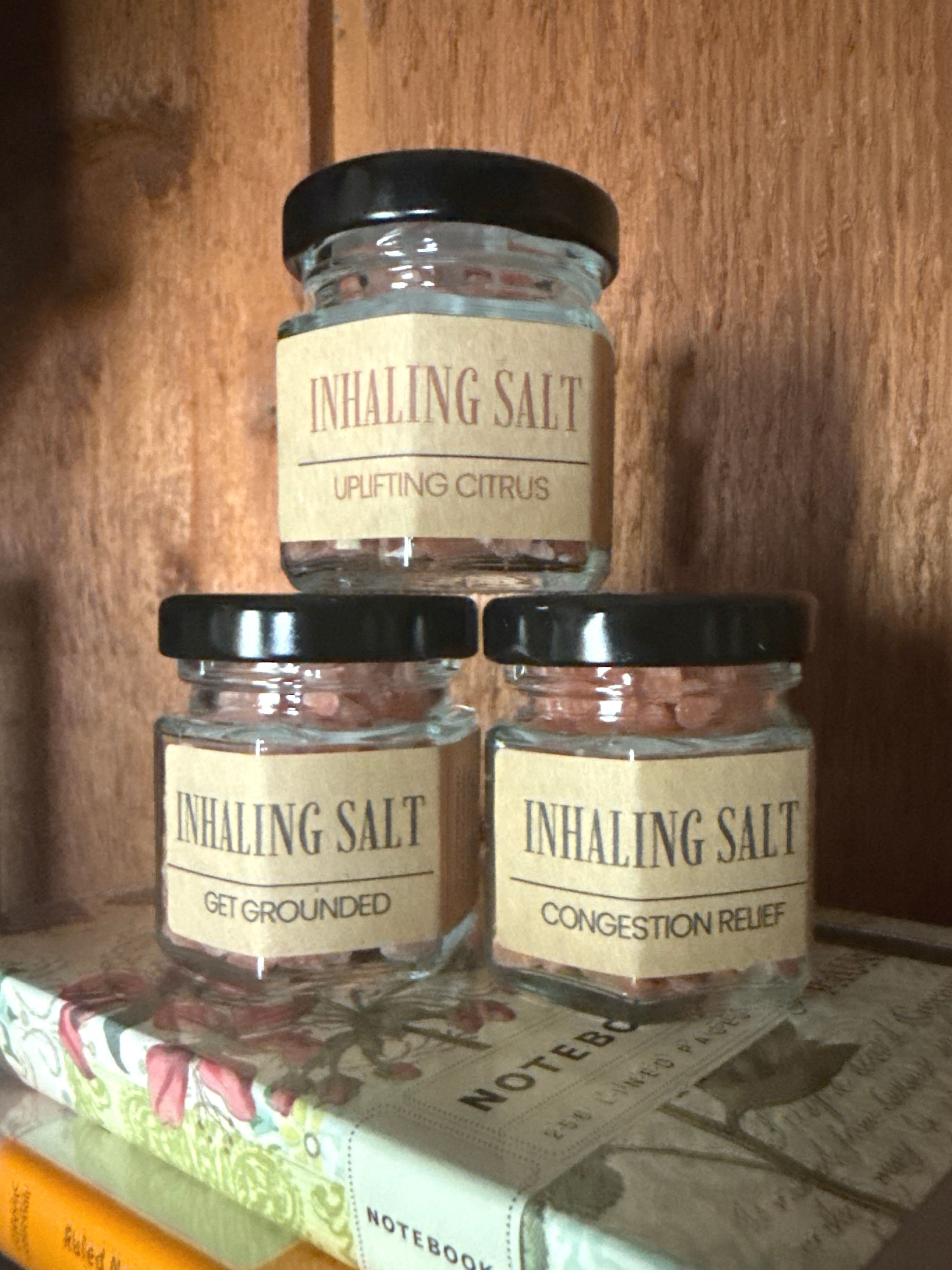 Aromatherapy Inhaling Salts