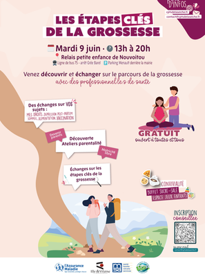 🌿 Journée "Les étapes clés de la grossesse"