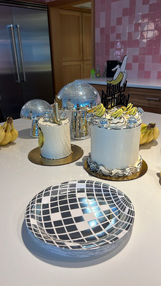 Banana Disco 1st birthday party idea