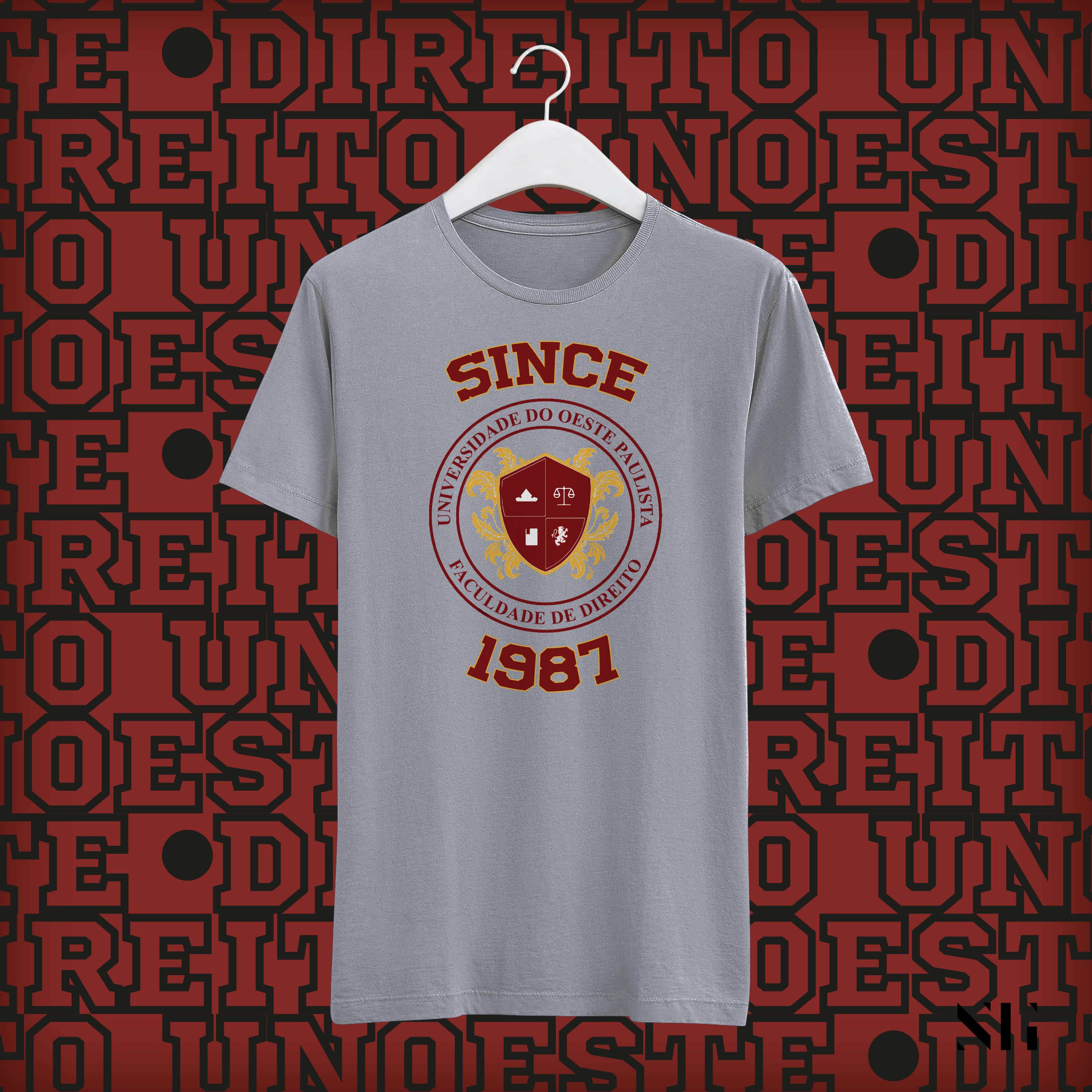 Camiseta Brasão Mescla - BABYLOOK