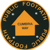 Cumbria Way Sign