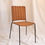 Miniature : CHAISE DROITE -MICHÈLE - BEIGE/ROUILLE- rouille - beige