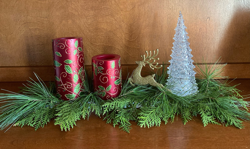 Christmas Centrepiece DIY Quick and Easy