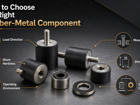 How to Choose the Right Rubber-Metal Component