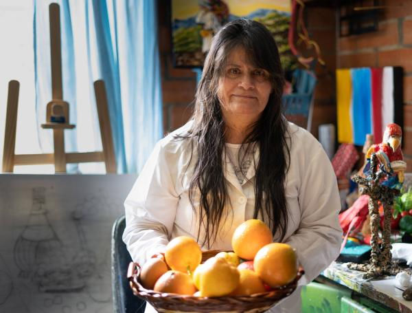 "Prohibido No Tocar" Historia de vida de Maria del Carmen Torres Dominguez y taller práctico de pintura 