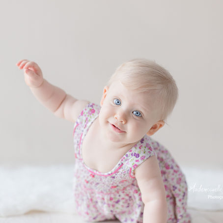 Elena - 9 mois - Séance bébé - Studio Essonne