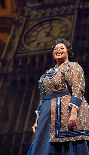 Tiffany performing as America Robinson in Jubilee at Seattle Opera
