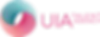Pink and teal UIA Artist Management logo.