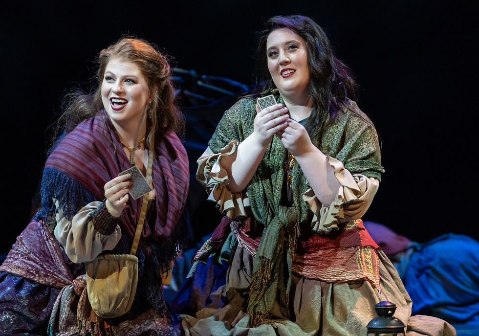 Krista is Frasquita in Carmen at Lyric Opera of Kansas City.