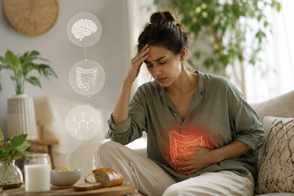 Could Stress Be Causing Your Bloating and Food Reactions?