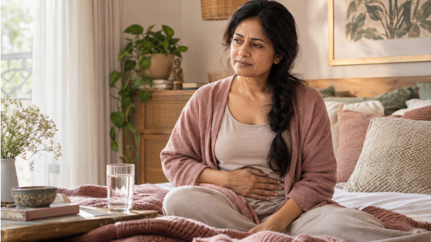 Constipation Around Your Period or Perimenopause: What Hormones Have to Do With It