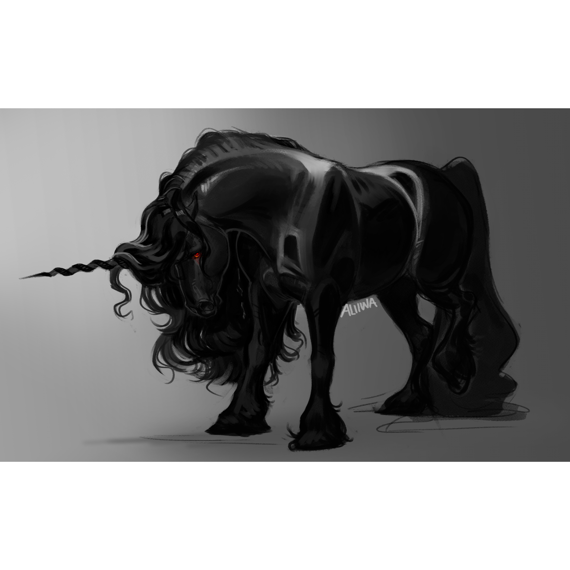 Bellarand the Black print