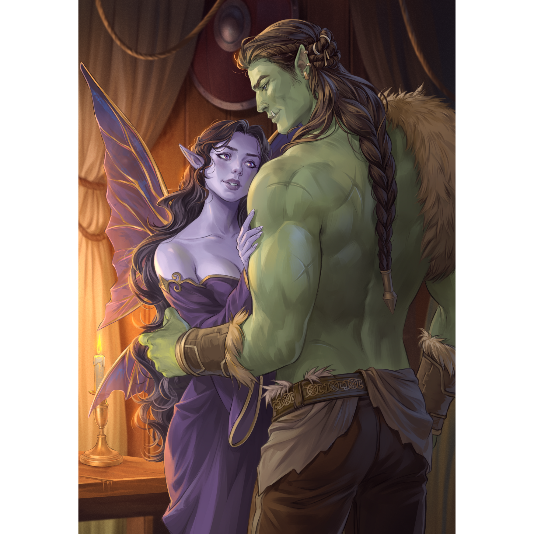 Come Closer Vallek & Ravenna print