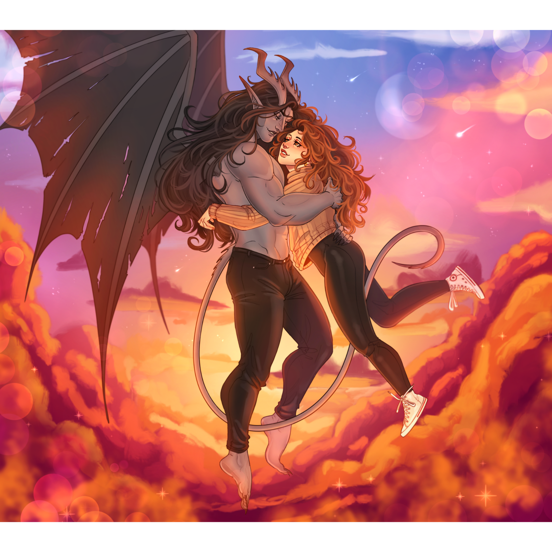 Golden Hour Anna & Frey print