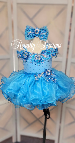 Pageant Wear Semi Glitz Pageant Semi Glitz Custom Designed Beauty